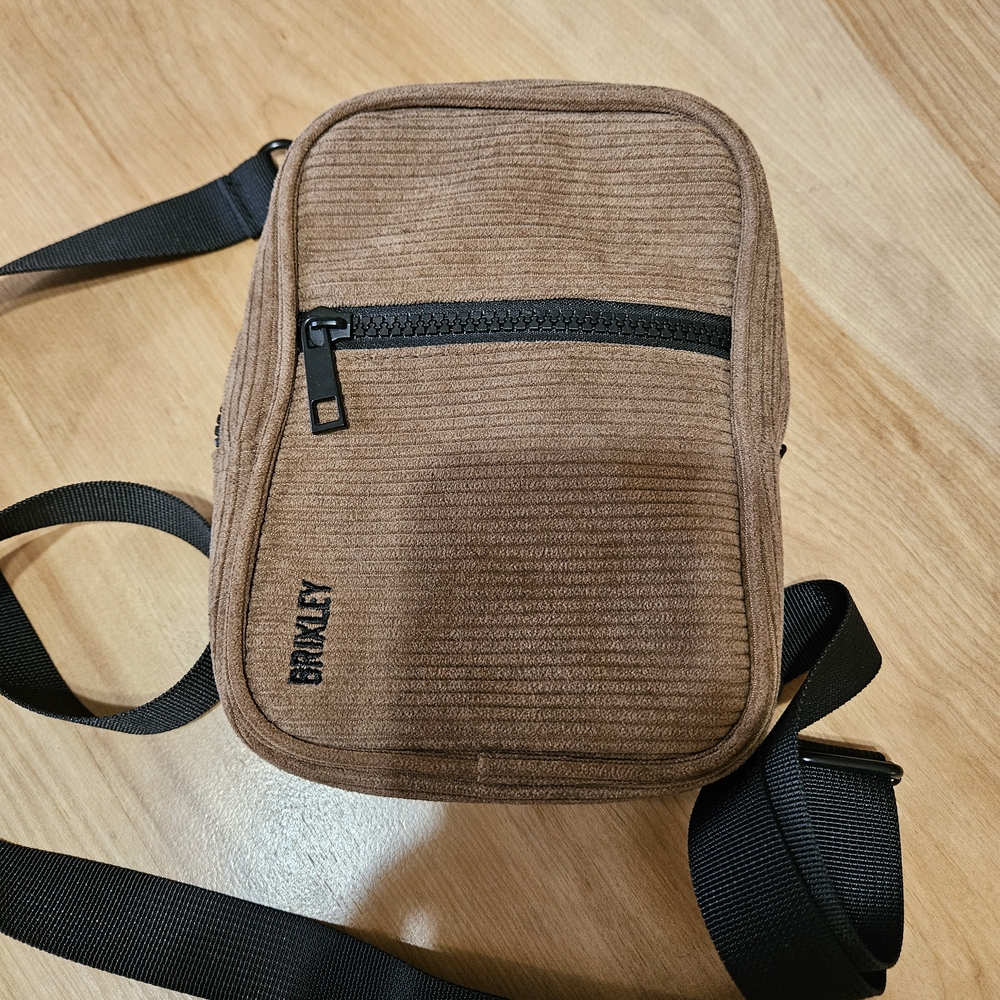 Brixley Crossbody Bag Brown Corduroy
